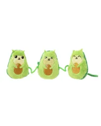 FuzzYard Cat Toy - Avocatos 3 on a string - img 1