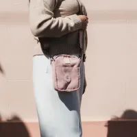 FuzzYard Life Corduroy Cross Body Bag - Soft Blush - img 2