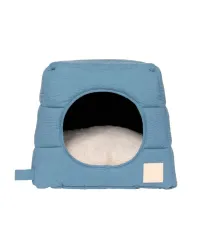 FuzzYard LIFE Cotton Cat Cubby - French Blue - img 1