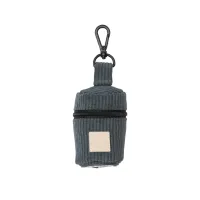 FuzzYard Life Corduroy Poop Bag Dispenser - Slate Grey - img 1