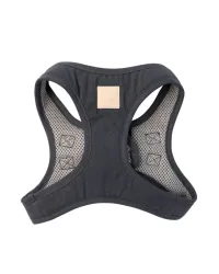 FuzzYard LIFE Cotton Step In Harness - Slate Grey XXS - img 1