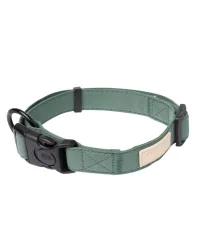FuzzYard LIFE Cotton Collar - Myrtle Green M - img 1