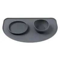 FuzzYard Life Silicone Feeding Mat - Slate Grey - img 2