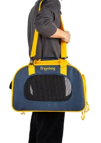 Transporter TravelTails plavi & mustard 45 × 23 × 3… - img 3