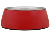 Zdjela melamin + inox crvena S 13 cm – 210 ml - img 2