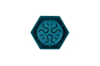 Bowl Fringe plavo-teal 21 × 18,5 × 4,5 cm - img 2