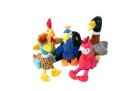 Pliš flamingo 17 × 51 cm - img 1