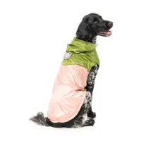 FuzzYard Raincoat - Ormond - Olive/Pink 1 - img 4