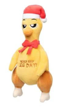 FuzzYard Xmas Toy - Never Skip Leg Day Chook - img 2