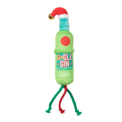 FuzzYard Xmas Cat Toy - Gin-gle Gin