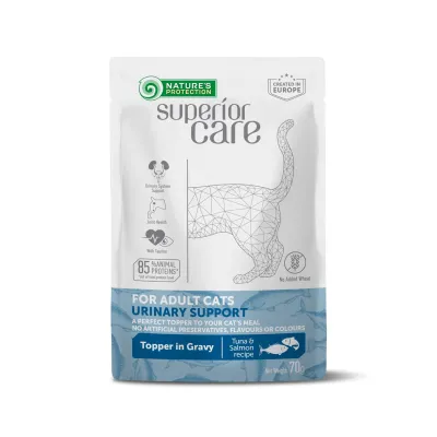 Nature’s Protection Superior Care sos za mačke Urinary Support Tuna&Salmon 70gr
