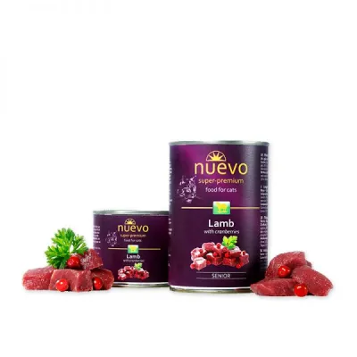 Nuevo lamb za mačke 400g