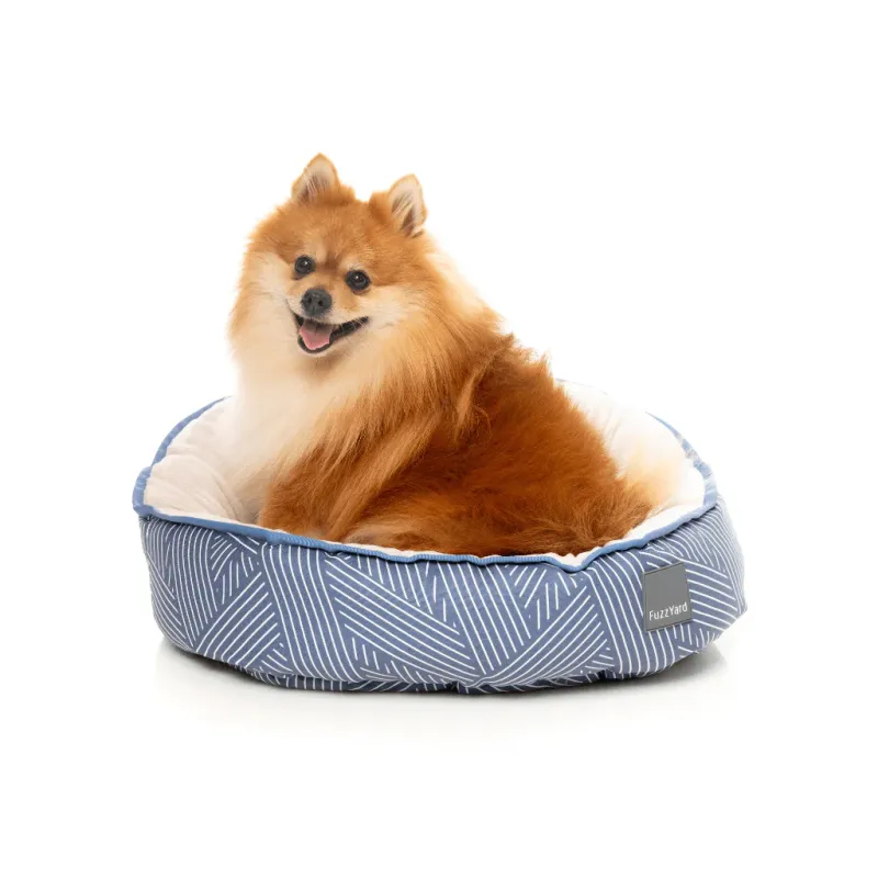 FuzzYard Reversible Bed - Thornbury - Aegean Blue M - img 4