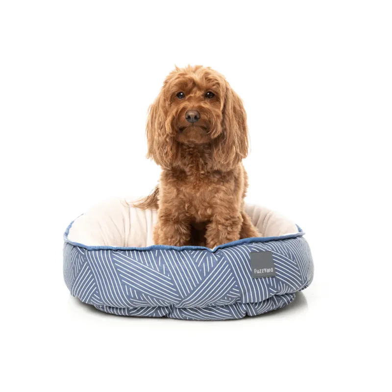 FuzzYard Reversible Bed - Thornbury - Aegean Blue S - img 3