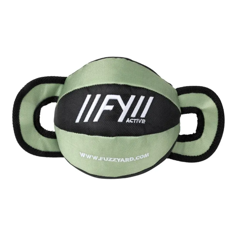 FY Active Dog Toy - Ball Tug - Khaki - img 1