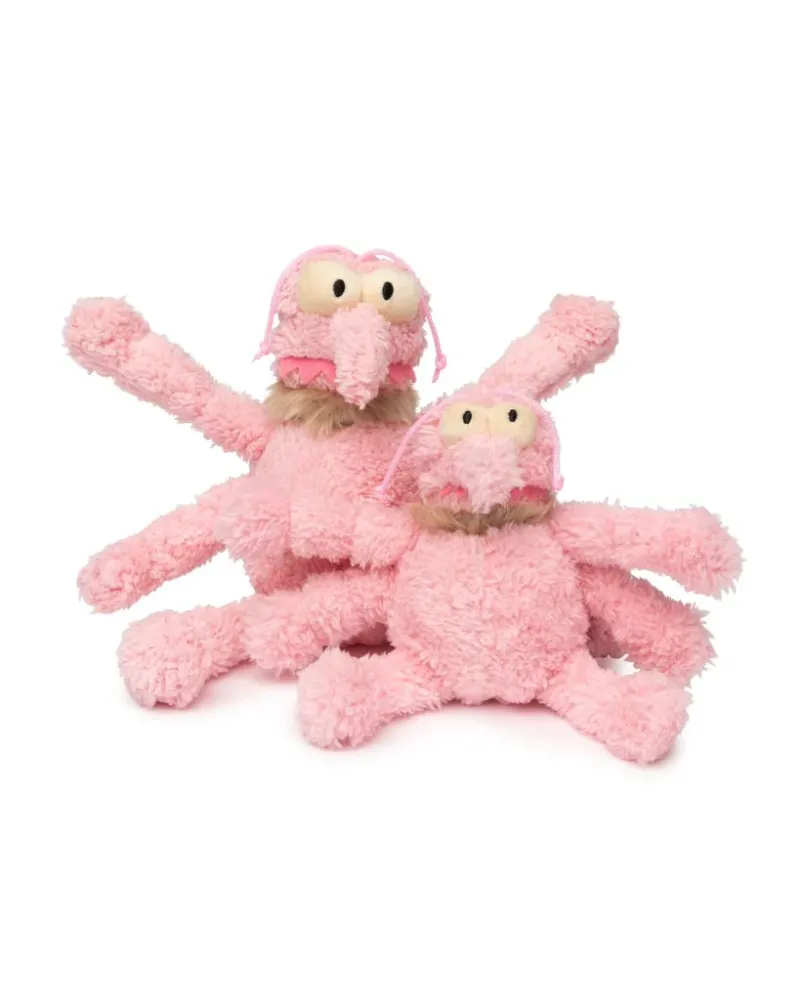 FuzzYard Toy - Nasties - Scratchette The Flea Pink S - img 1