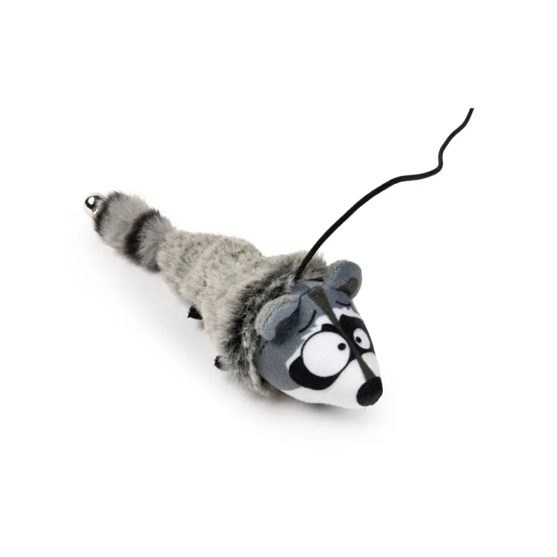 FuzzYard Cat Toy - The Yeetz - Run Along Racoon - img 1