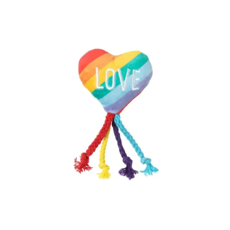 FuzzYard Cat Toy - Pride Love Heart - img 1