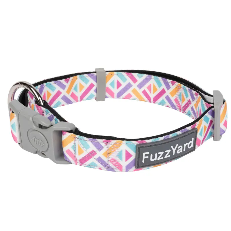 FuzzYard Dog Collar - Bubblegum Burst S - img 1