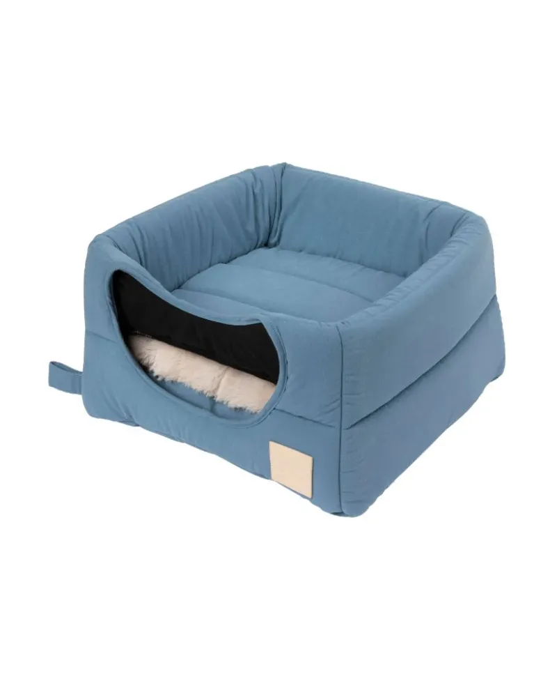 FuzzYard LIFE Cotton Cat Cubby - French Blue - img 2