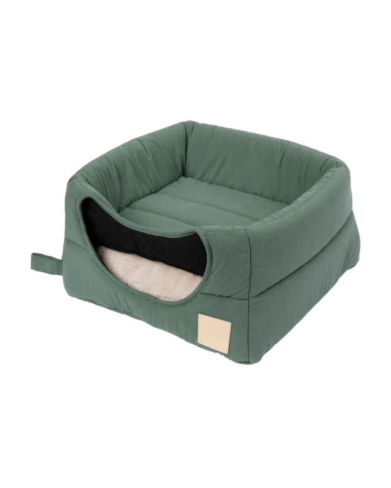 FuzzYard LIFE Cotton Cat Cubby - Myrtle Green - img 2
