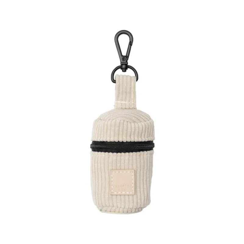 FuzzYard Life Corduroy Poop Bag Dispenser - Sandstone - img 1