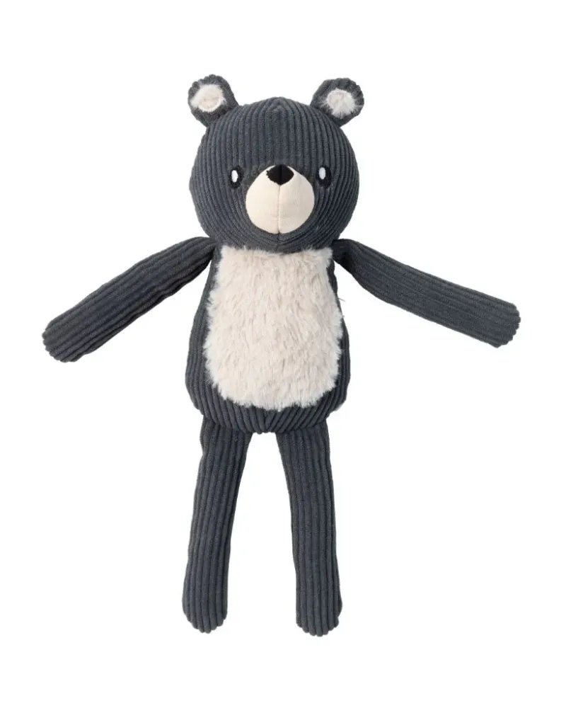FuzzYard LIFE Corduroy Toy - Slate Grey Bear - img 1