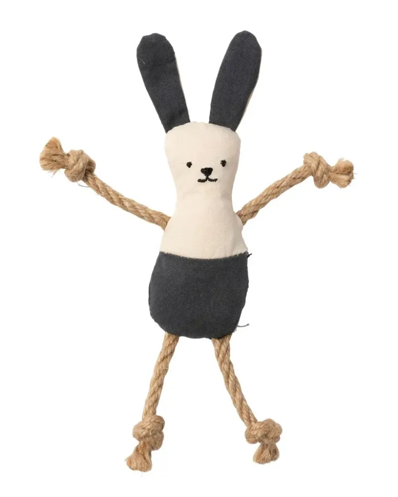 FuzzYard LIFE Cat Toy - Bunny Slate Grey - img 1