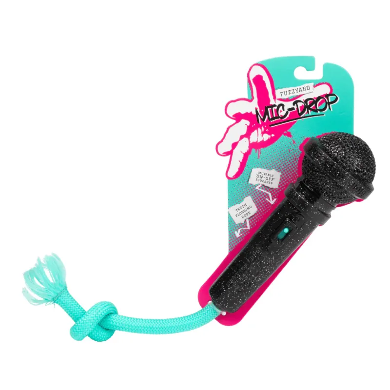 FuzzYard Interactive Chew Toy - Mic Drop - img 1