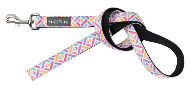 FuzzYard Dog Lead - Bubblegum Burst L - img 1