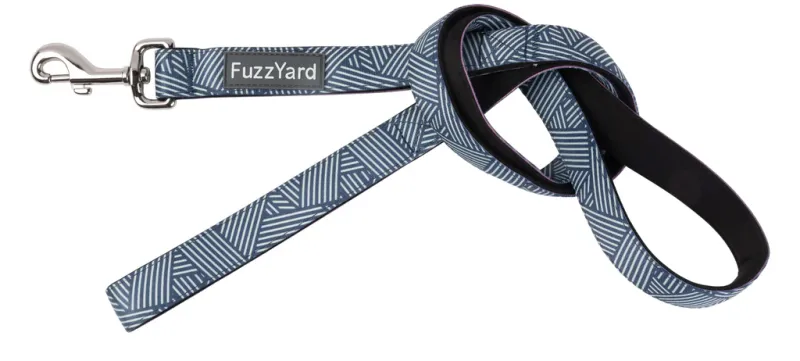 FuzzYard Dog Lead - Thornbury - Aegean Blue L - img 1