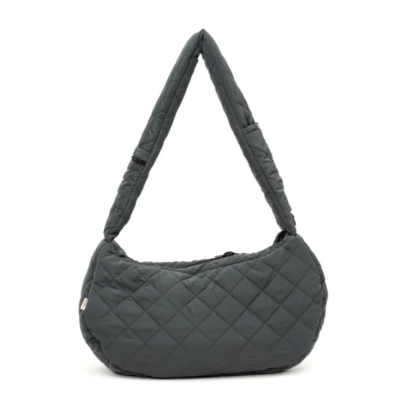 FuzzYard Life Quilted Sling Carrier - Slate Grey - img 1
