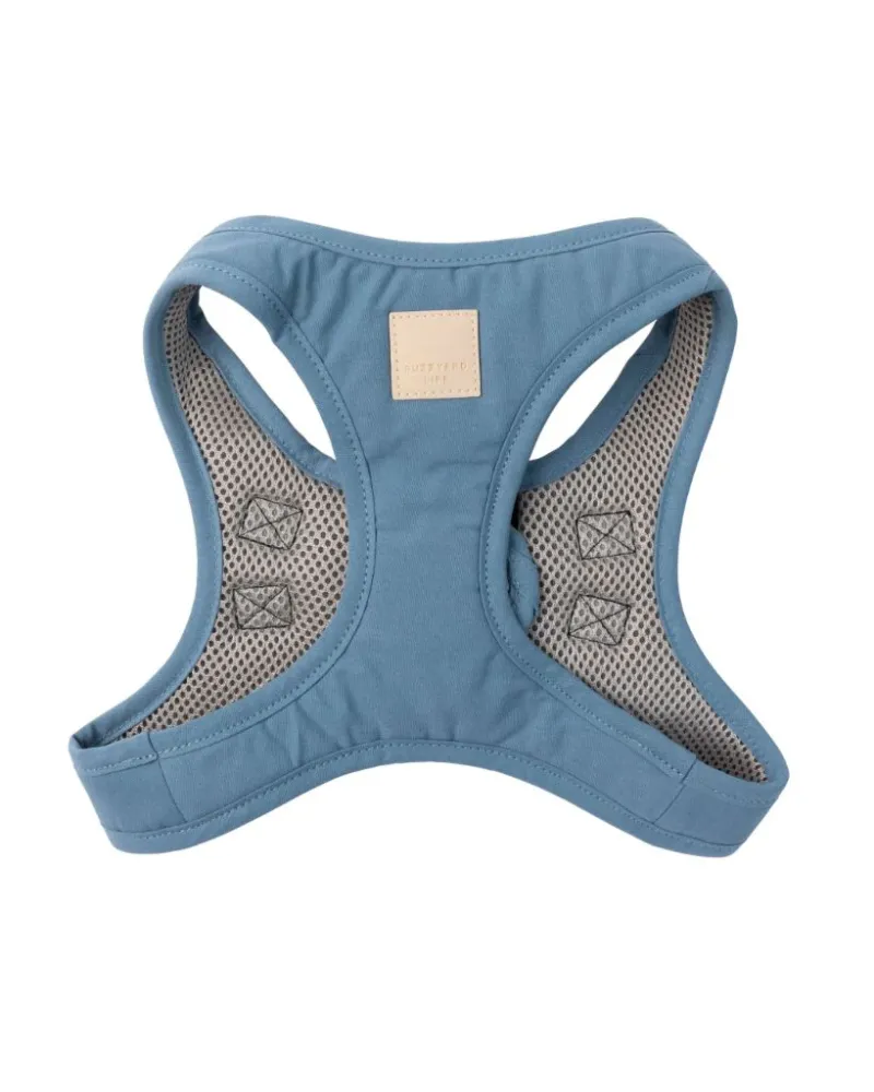 FuzzYard LIFE Cotton Step In Harness - French Blue L - img 1