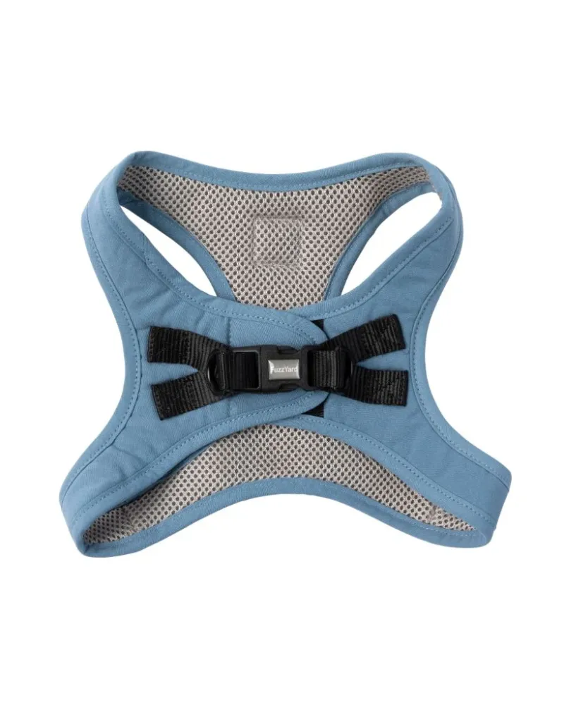 FuzzYard LIFE Cotton Step In Harness - French Blue XL - img 2