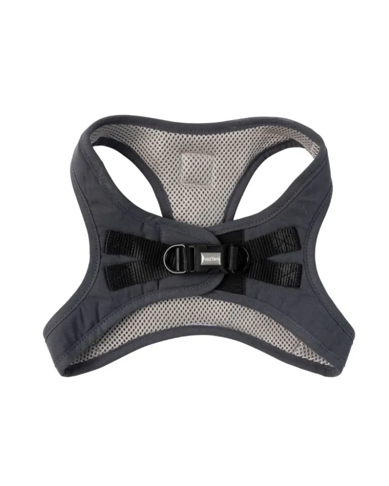 FuzzYard LIFE Cotton Step In Harness - Slate Grey M - img 2