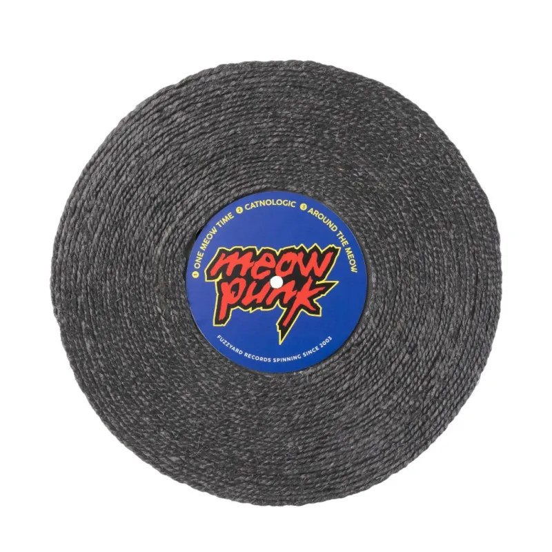 FuzzYard Record Cat Scratcher - Meow Punk - img 1