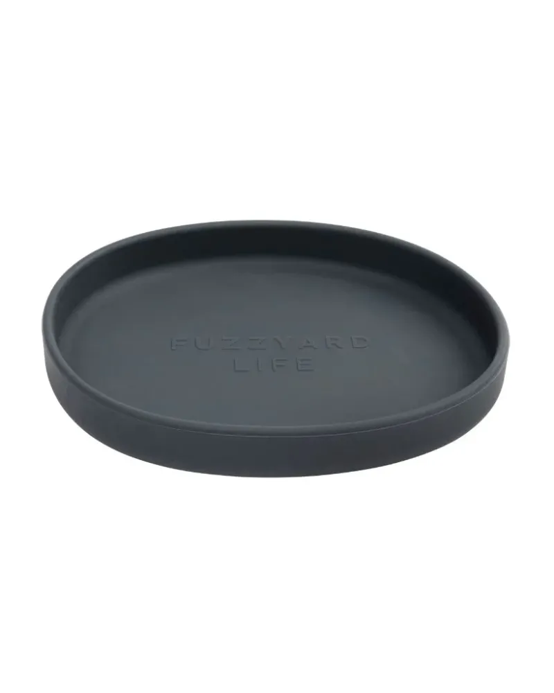 FuzzYard LIFE Silicone Cat Dish - Slate Grey - img 1