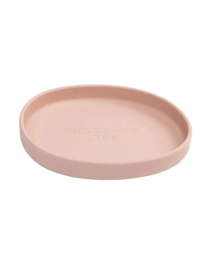 FuzzYard LIFE Silicone Cat Dish - Soft Blush - img 1