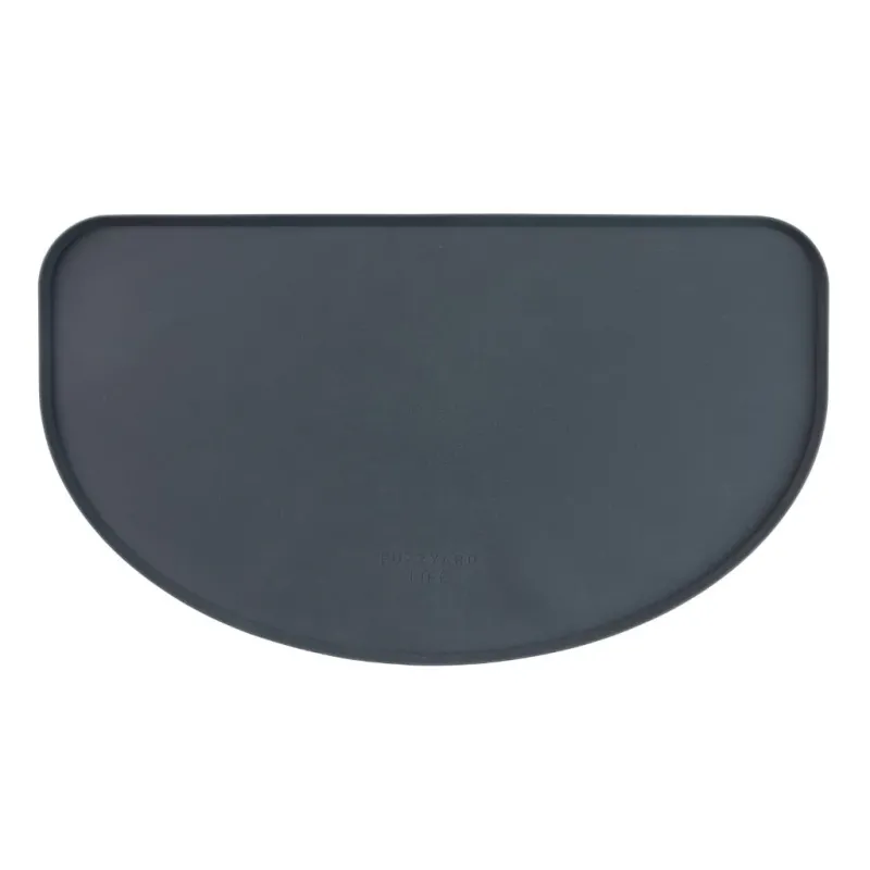 FuzzYard Life Silicone Feeding Mat - Slate Grey - img 1