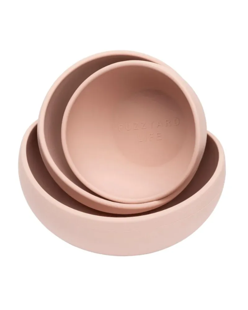 FuzzYard LIFE Silicone Bowl - Soft Blush L - img 2