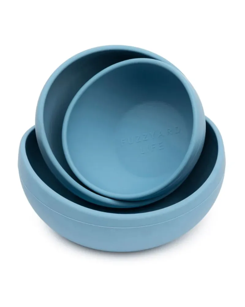 FuzzYard LIFE Silicone Bowl - French Blue L - img 2