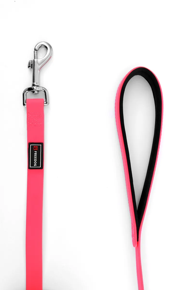 Povodac Ergo PVC roze 20 mm × 120 cm - img 1