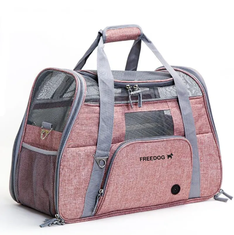 Transporter Crossworld braon 51 × 23 × 35 cm - img 1