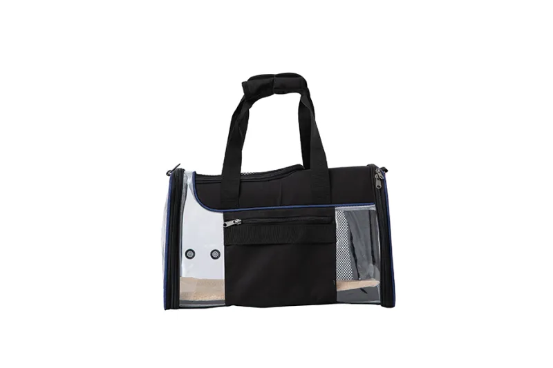 Prozirni transporter JFK crni i sivi 49 × 29 … - img 2