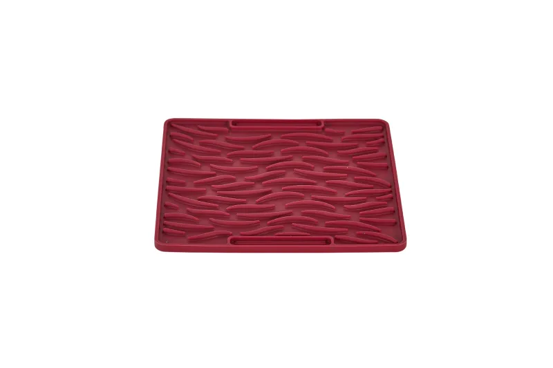 Smooth Mat Wave bordo 20 × 20 cm - img 1