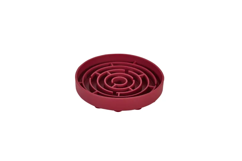 Bowl Soft Slow Food bordo 18 × 18 × 3,4 cm - img 1