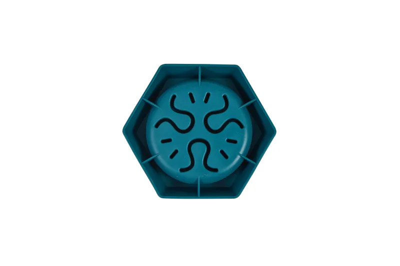 Bowl Fringe plavo-teal 21 × 18,5 × 4,5 cm - img 2