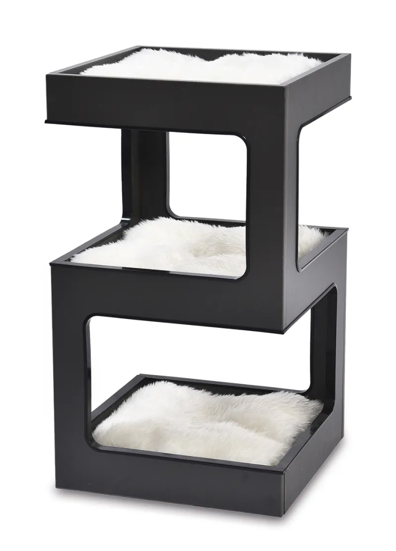 Grebalica Balkon crna 34 × 34 × 60 cm - img 1