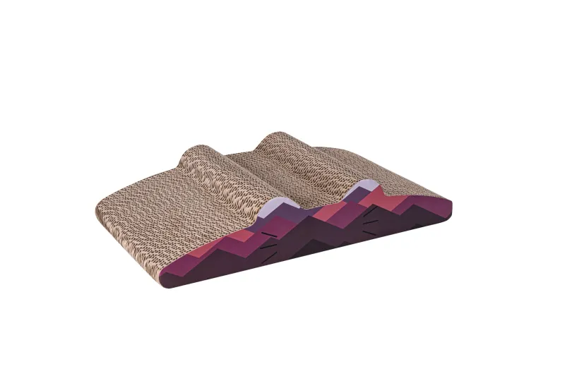 Karton grebalica žaba crvena mačja trava 45 × 24 × 9 cm - img 1
