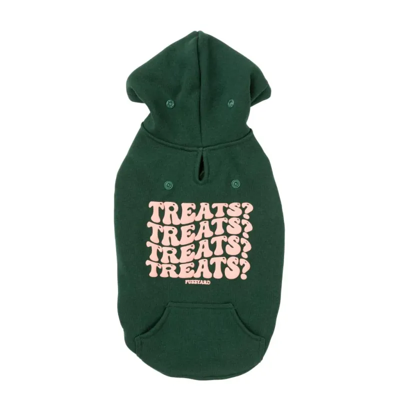 FuzzYard Hoodie - Treats - Green 6 - img 1